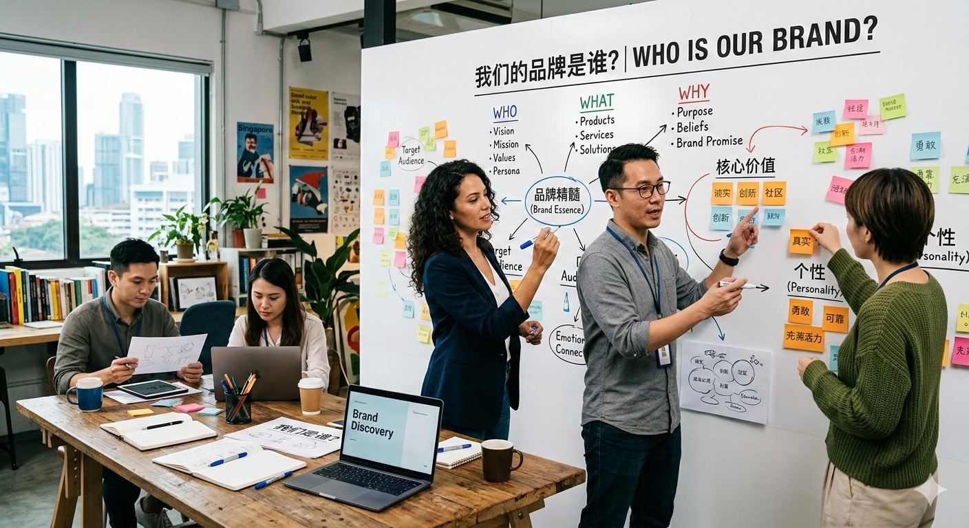 帮助品牌找到我是谁